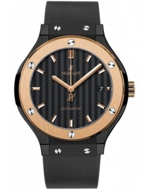 AAA Replica Hublot Classic Fusion Automatic Black Magic Ceramic Mens Watch 565.co.1781.rx