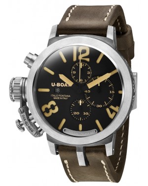 AAA Replica U-Boat Classico 48 Chrono Sterling Silver Limited Edition Watch 7453