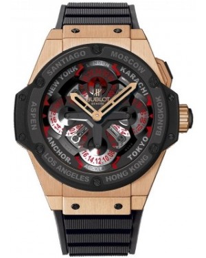 AAA Replica Hublot King Power UNICO GMT Mens Watch 771.om.1170.rx