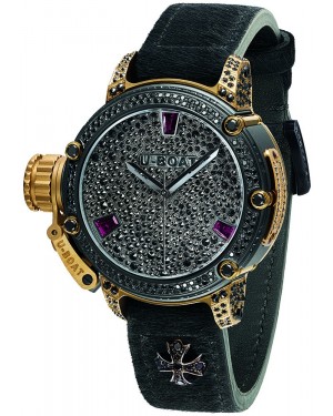 AAA Replica U-Boat Chimera Auto 40 Gold IPB Diamond Limited Edition Watch 8021