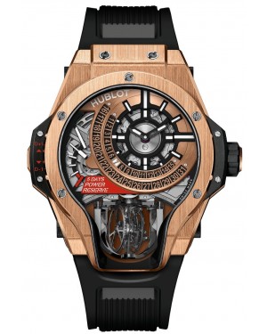 AAA Replica Hublot Masterpiece MP-09 Tourbillon Bi-Axis King Gold Watch 909.OX.1120.RX