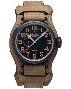 AAA Replica Zenith Pilot Montre d'Aeronef Type 20 GMT Mens Watch 96.2431.693/21.c738