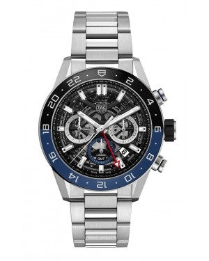 AAA Replica TAG Heuer Carrera Heuer 02 Chronograph GMT Watch CBG2A1Z.BA0658