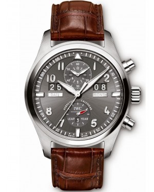 AAA Replica IWC Pilot's Spitfire Perpetual Calendar Digital Date Month Mens Watch IW379107