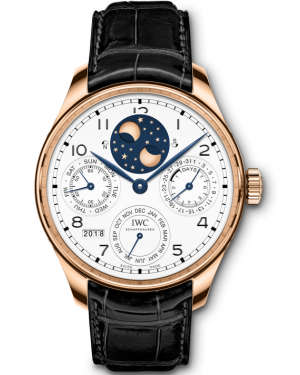 AAA Replica IWC Portugieser Perpetual Calendar Double Moon “150 Years” Watch IW503405