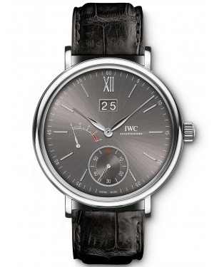 AAA Replica IWC Portofino Hand Wound Big Date Eight Days 45mm Mens Watch IW516101