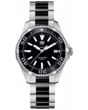 AAA Replica Tag Heuer Aquaracer Quartz 35mm Ladies Watch way131g.ba0913