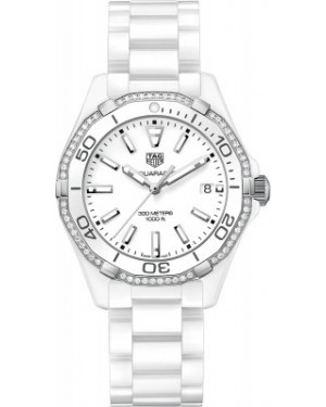 AAA Replica Tag Heuer Aquaracer Quartz 35mm Ladies Watch way1396.bh0717