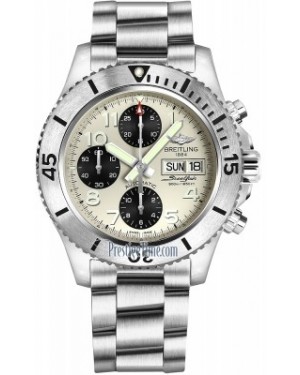 AAA Replica Breitling Superocean Chronograph Steelfish 44 Mens Watch a13341c3/g782-ss