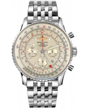 AAA Replica Breitling Navitimer GMT Mens Watch ab044121/g783-ss
