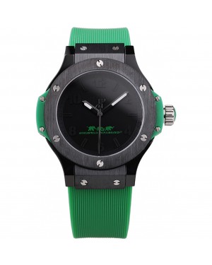 Hublot Big Bang African Wildlife Foundation Green Rubber Strap