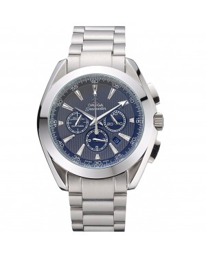 Omega Seamaster Aqua Terra Chronograph Teak-Grey Dial Stainless Steel Bracelet 622527