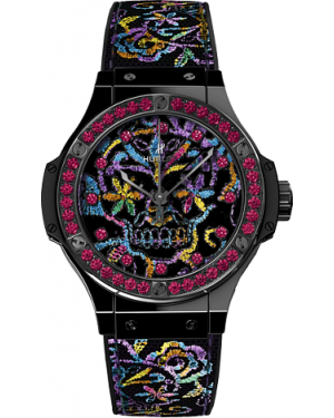 AAA Replica Hublot Big Bang Broderie Sugar Skull Ceramic Watch 343.CS.6599.NR.1213