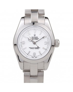 Rolex Explorer Polished Stainless Steel White Dial 98088