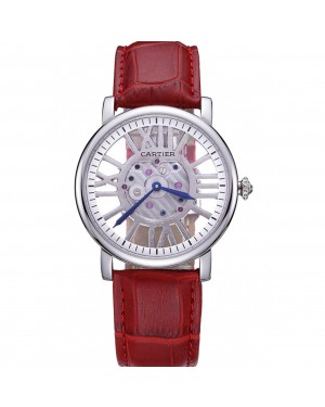 Cartier Rotonde Skeleton Flying Tourbillon Red 621967