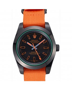 Rolex Milgauss Bamford Orange Nylon Strap 622003