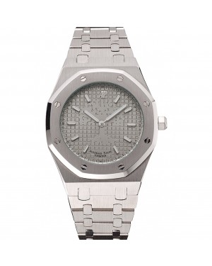 Audemars Piguet Royal Oak Fondation Gray Dial Stainless Steel Case And Bracelet