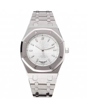 Audemars Piguet Royal Oak Fondation White Dial Stainless Steel Case And Bracelet