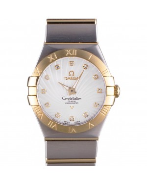 Omega Constellation Gold Bezel Two Tone Band som95 621475