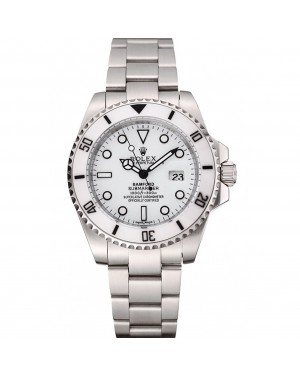 Rolex Submariner Bamford White Dial Stainless Steel Bracelet 1453863