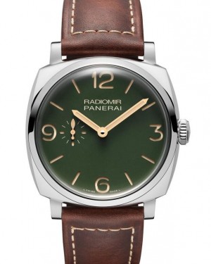 AAA Replica Panerai Radiomir Edizione Verde Militare 45mm Mens Watch PAM00995