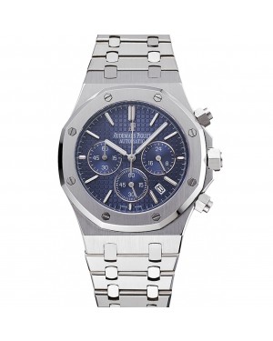 Audemars Piguet Royal Oak Chronograph Blue Dial Stainless Steel Bracelet 1454028