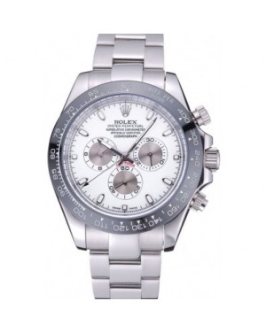 Rolex Cosmograph Daytona White Dial Stainless Steel Bracelet 622542