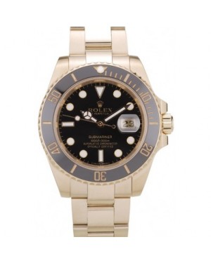 Rolex Submariner Black Ceramic Bezel Black Dial 98231