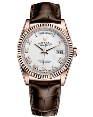 AAA Replica Rolex Day-Date 36mm Automatic Mens Watch 118135-0022