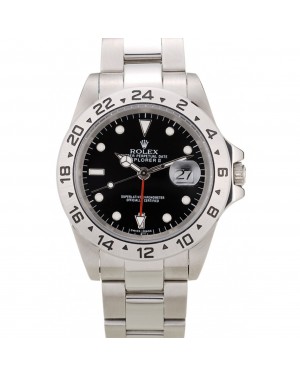 Rolex Explorer Stainless Steel Bezel Black Dial