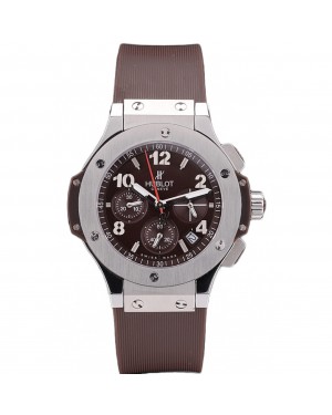 Hublot Big Bang Brown Strap White Dial Watch