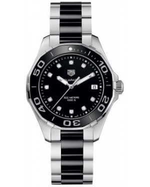 AAA Replica Tag Heuer Aquaracer Quartz 35mm Ladies Watch way131c.ba0913