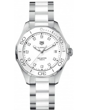 AAA Replica Tag Heuer Aquaracer Quartz 35mm Ladies Watch way131d.ba0914
