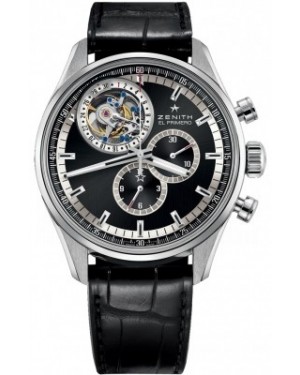 AAA Replica Zenith El Primero Tourbillon Chronograph Mens Watch 03.2050.4035/21.c714