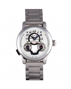Montblanc Nicolas Rieussec Anniversary Edition Stainless Steel Bracelet 621629