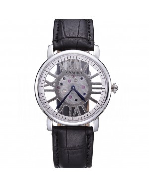 Cartier Rotonde Skeleton Flying Tourbillon Black 621972