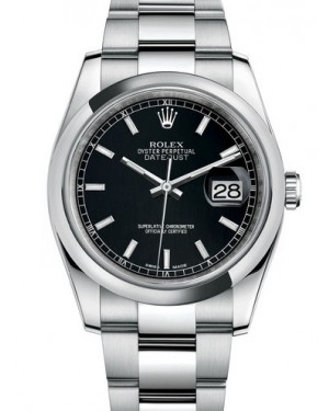 AAA Replica Rolex Datejust 36mm Stainless Steel Midsize Watch 116200-0059