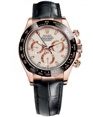 AAA Replica Rolex Cosmograph Daytona Everose Gold Mens Watch 116515LN-0003