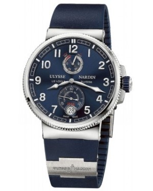 AAA Replica Ulysse Nardin Marine Chronometer Manufacture 43mm Mens Watch 1183-126-3/63
