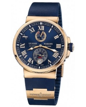 AAA Replica Ulysse Nardin Marine Chronometer Manufacture 43mm Mens Watch 1186-126-3/43