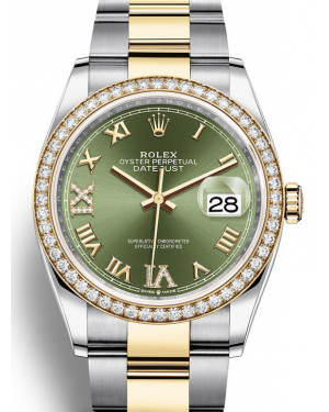 AAA Replica Rolex Datejust 36mm Automatic Mens Watch 126283rbr-0012