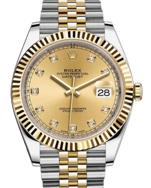 AAA Replica Rolex Datejust Steel and Yellow Gold Mens Watch 126333-0012