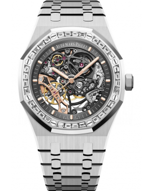 AAA Replica Audemars Piguet Royal Oak Double Balance Wheel Openworked Watch 15412BC.ZZ.1220BC.01