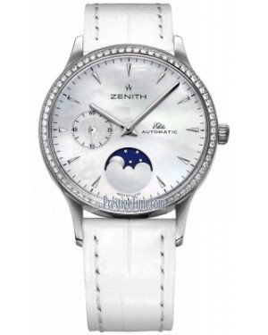 AAA Replica Zenith Class Elite Ultra Thin Moonphase Ladies Watch 16.1225.692/80.c664 