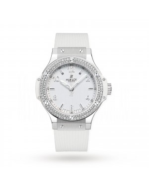 Swiss Hublot Big Bang Steel White Diamonds 361.SE.2010.RW.1104 38mm