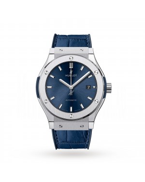Swiss Hublot Classic Fusion Blue Titanium 542.NX.7170.LR 42mm