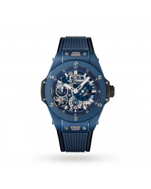 Swiss Hublot Big Bang MECA-10 Ceramic Blue 414.EX.5123.RX 45mm