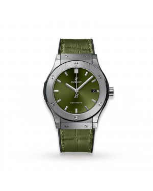 Swiss Hublot Classic Fusion Titanium Green 511.NX.8970.LR 45mm