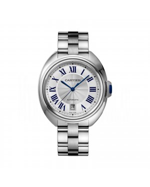 Swiss Clé de Cartier watch, 40 mm, steel