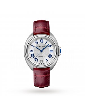 Swiss Clé de Cartier watch, 35 mm, steel